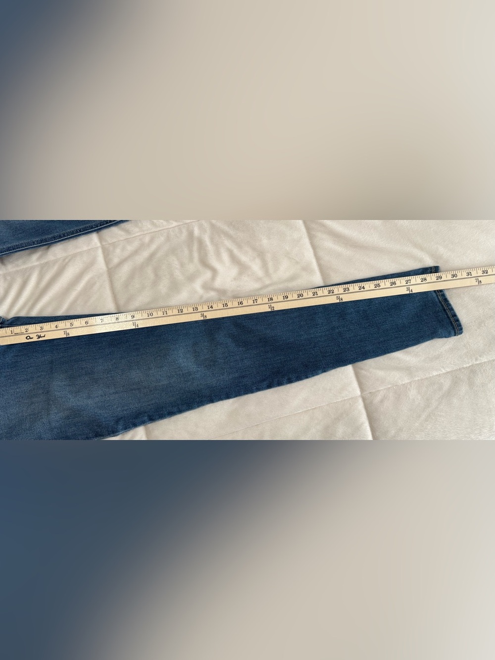 Old Navy High-Rise Super Skinny Jeans Women’s 6 Tall Medium Wash Stretch Denim - Picture 6 of 6